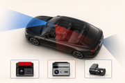 DashGuard 3-Channel Dash Cam with 24H Parking Monitor