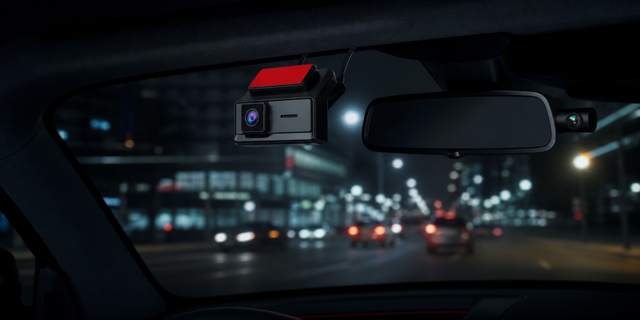 Dashguard nighttime driving view