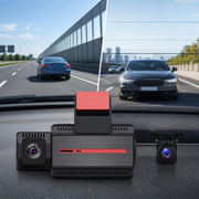 DashGuard 4K Dual Dash Cam with GPS & Wi-Fi